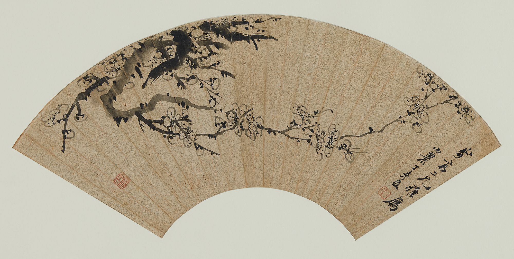 le_pho_banner 2 Chinese Fan Painting After Ding Yanchen