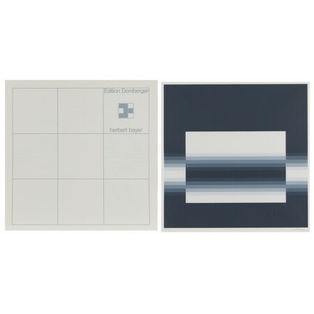 Herbert Bayer Edition Domberger Print & Portfolio