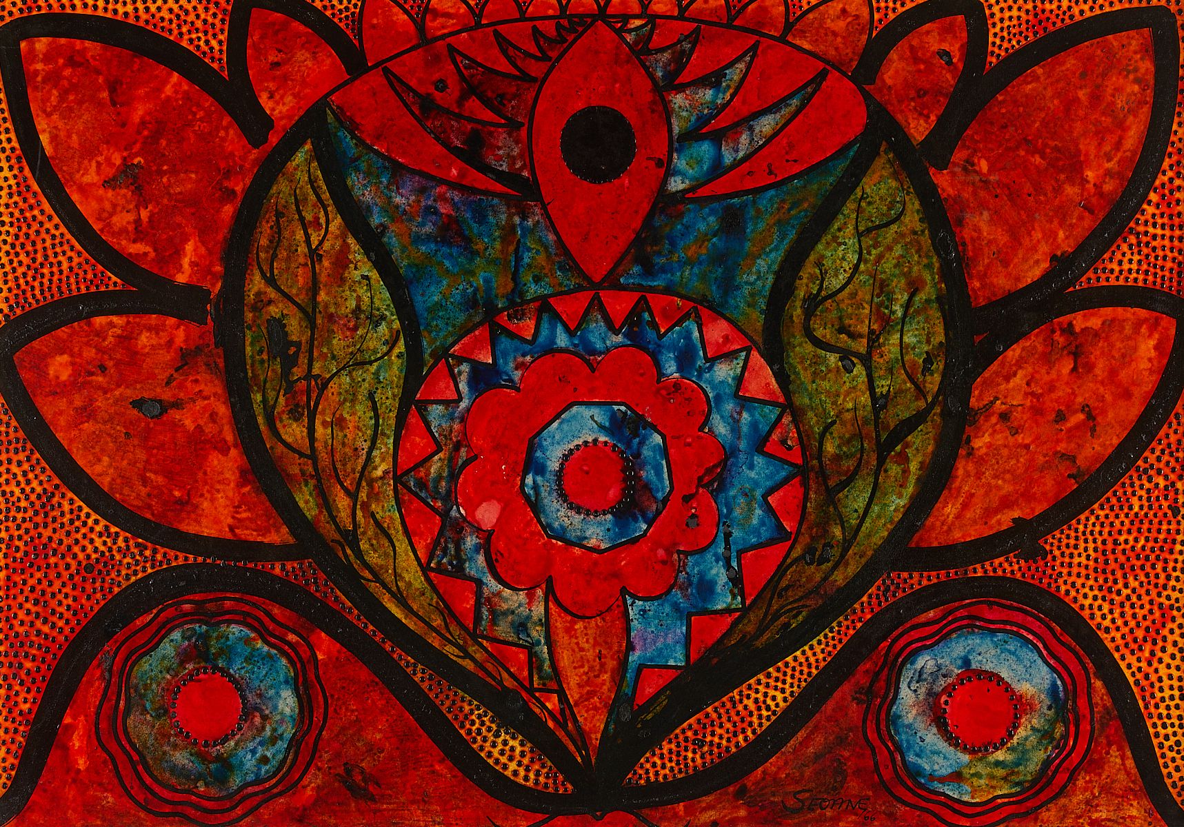 le_pho_banner 2 Luis Seoane "Libe-Lulas" Oil Painting