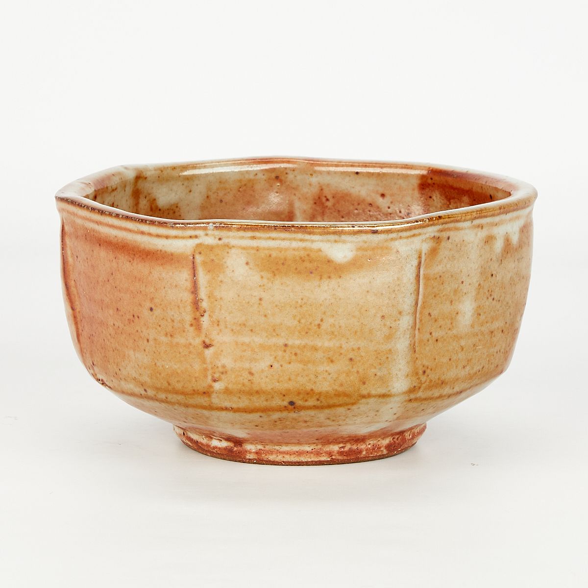 Warren MacKenzie Faceted Bowl - Marked