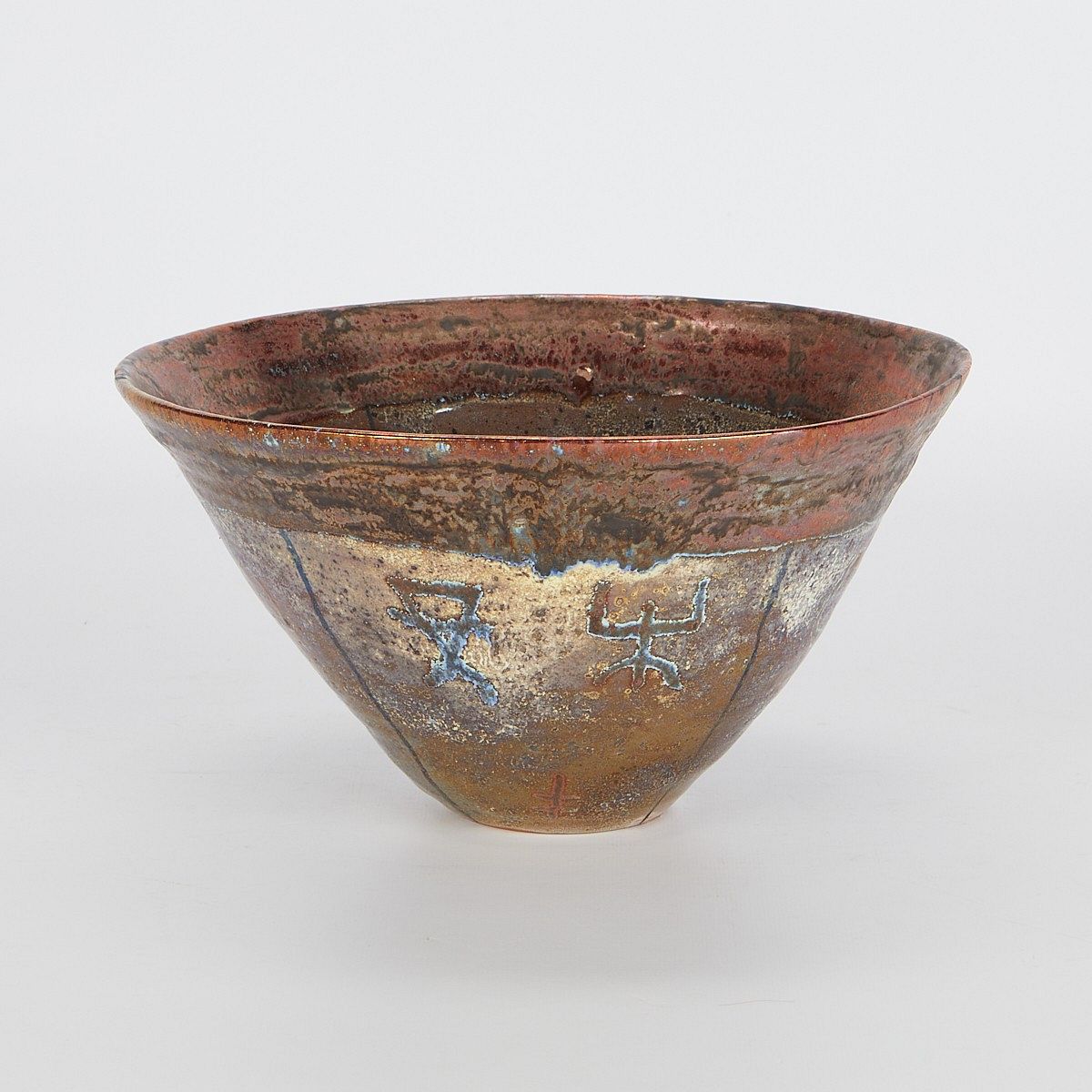 le_pho_banner 2 Large Beatrice Wood Beato Luster Ceramic Vase