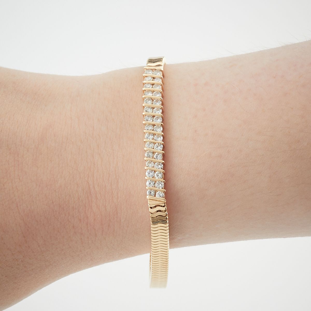 le_pho_banner 2 14k Yellow Gold & Diamond Bracelet