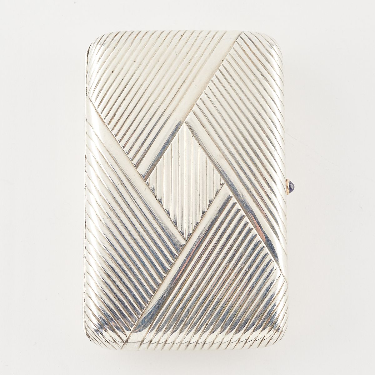 le_pho_banner 2 Russian Silver Cigarette Case ex. Hillwood Estate