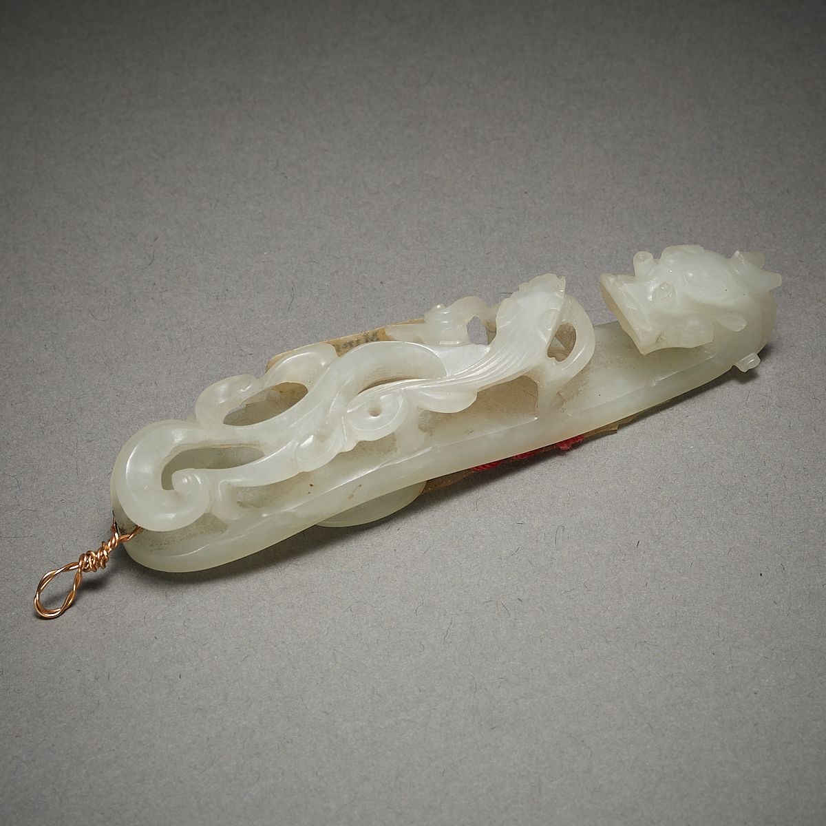 le_pho_banner 2 Chinese Pale Jade Dragon Belt Hook