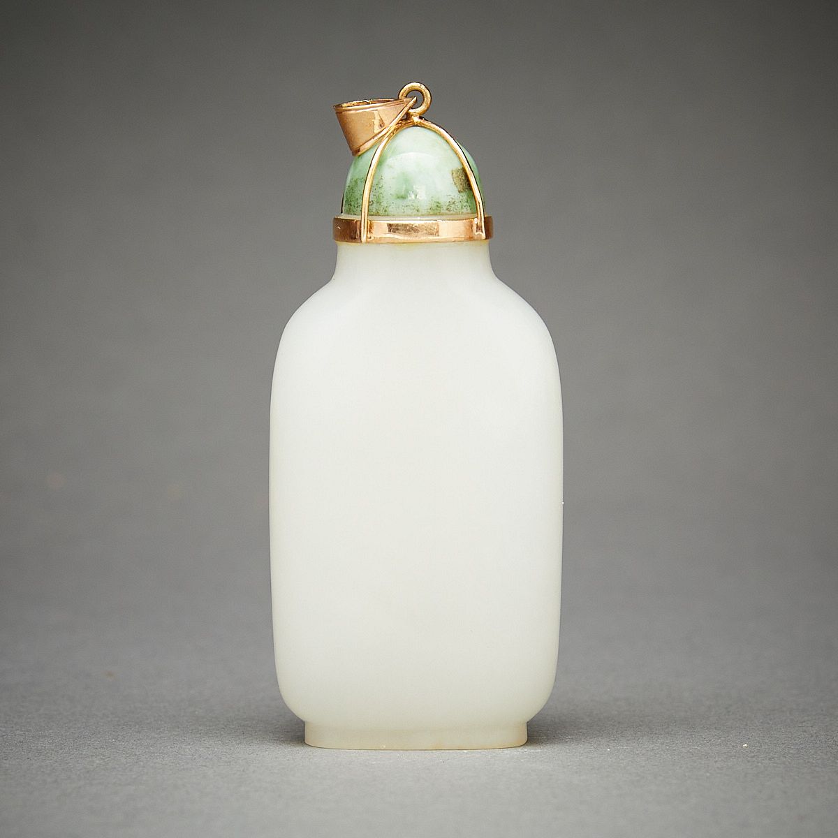 le_pho_banner 2 Chinese White Jade Snuff Bottle Carving as Pendant