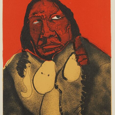 Fritz Scholder Indian Portrait #2 1st State Print