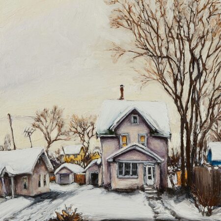 Rod Massey "East Diamond Lake Road" Painting