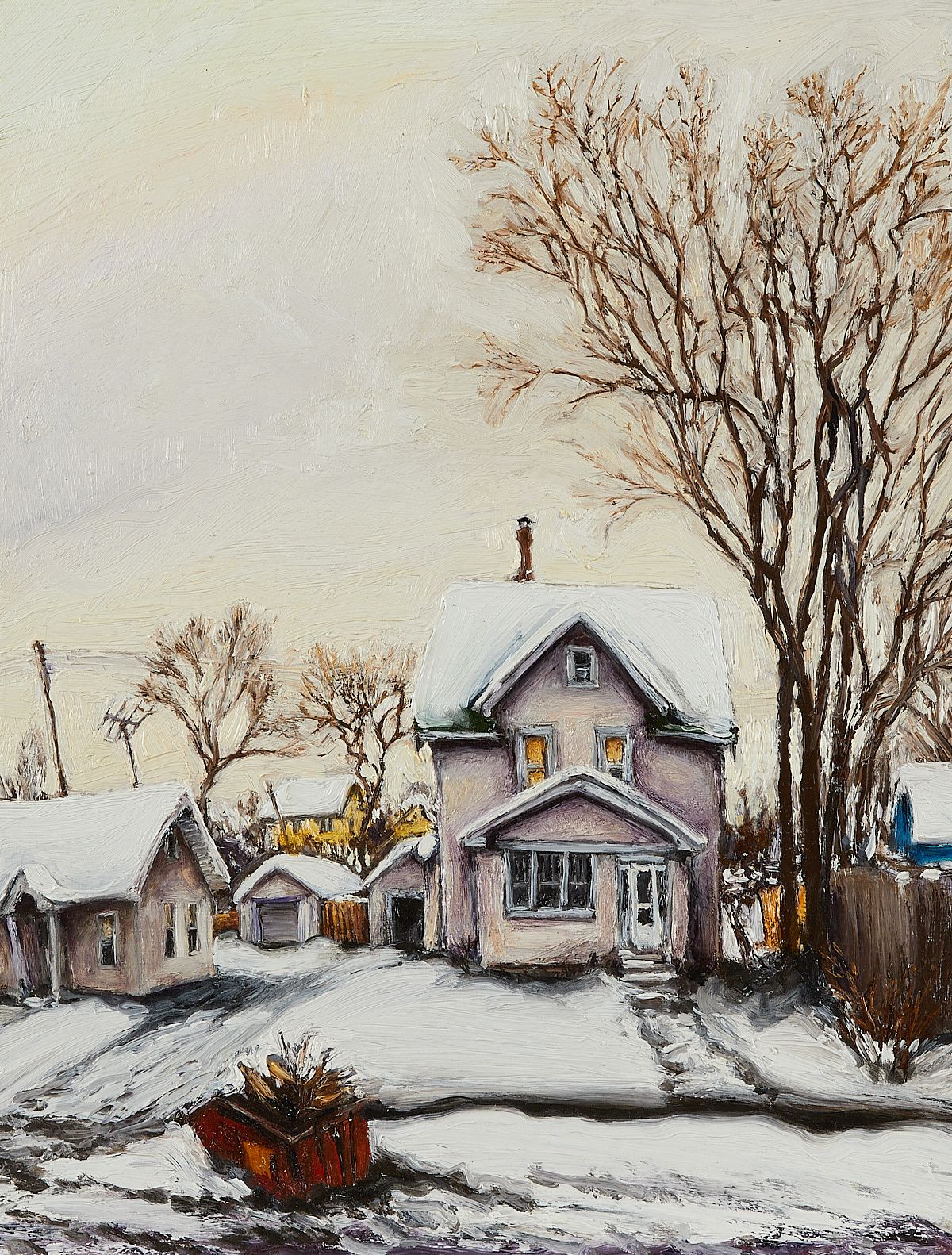 le_pho_banner 2 Rod Massey "East Diamond Lake Road" Painting