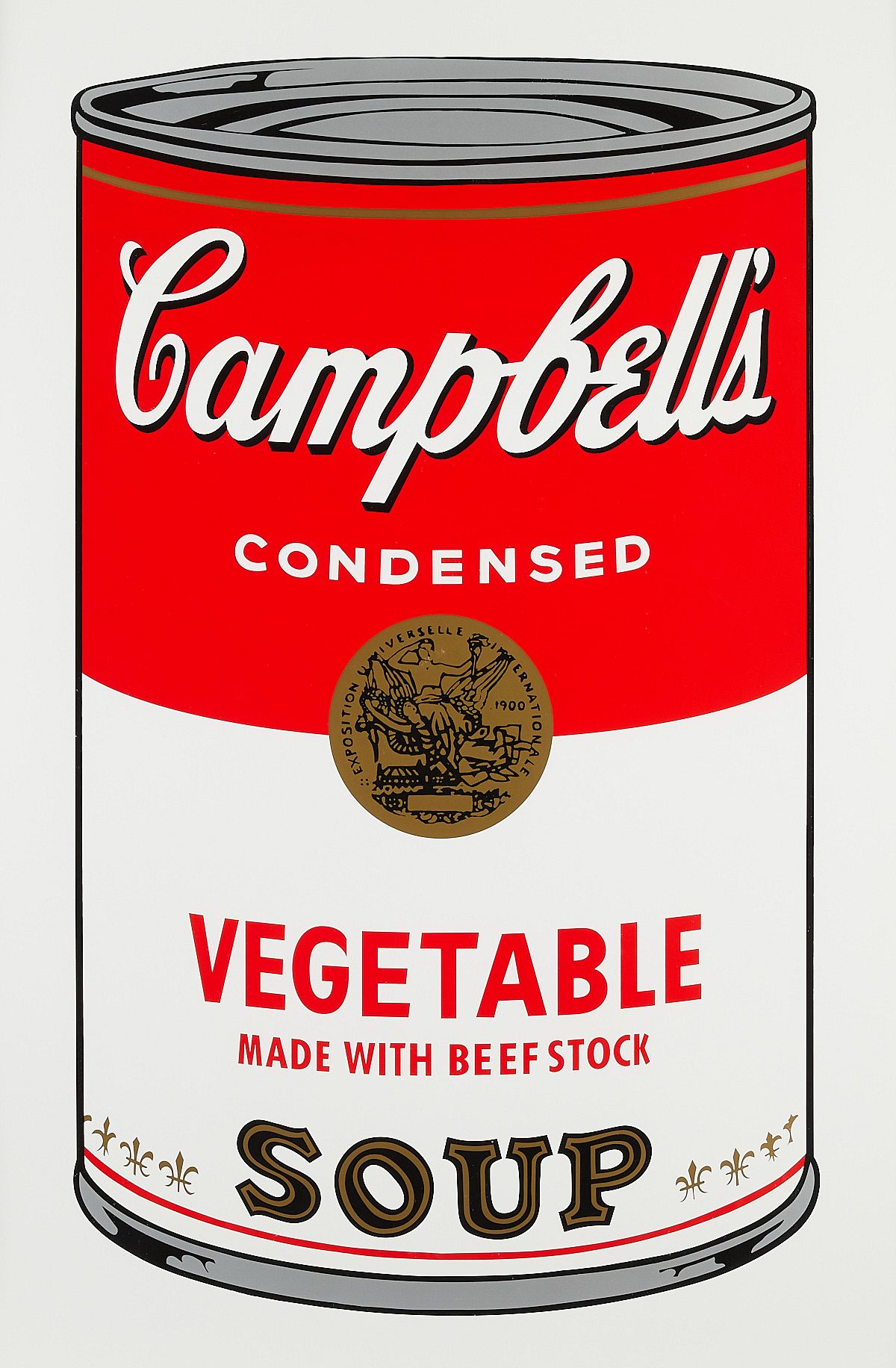 Andy Warhol Sunday B. Morning Vegetable Soup Can