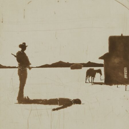 David Rathman "It's Just my Rough Habits" Etching