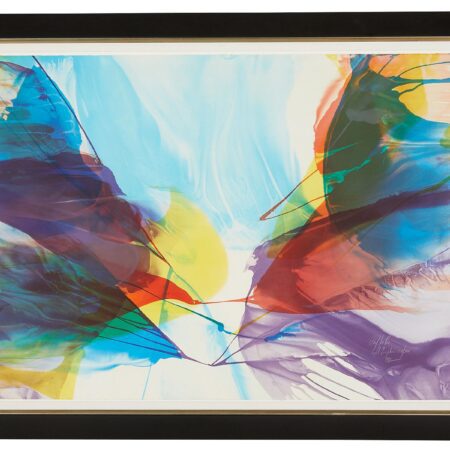 Paul Jenkins "Sanctuary, Light Graphic" Print 1972