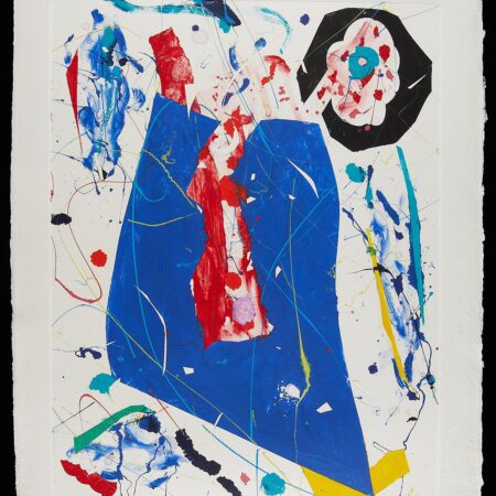 Sam Francis "Chariot" Monotype 1985