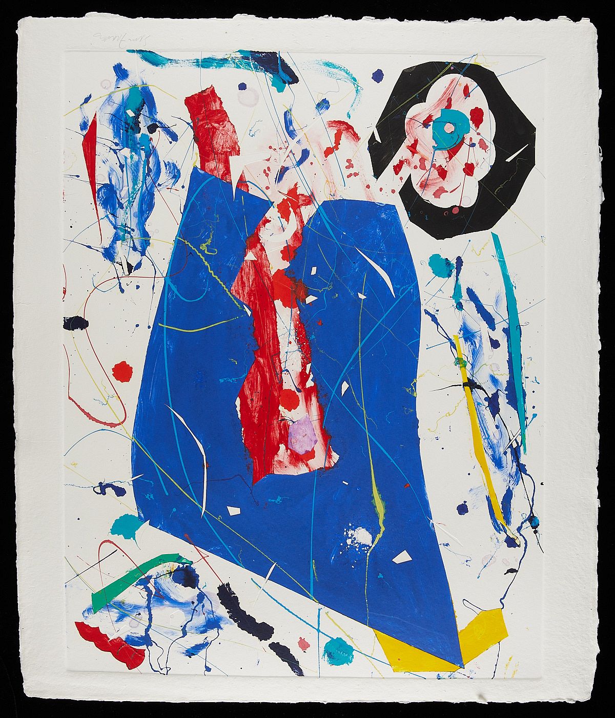 le_pho_banner 2 Sam Francis "Chariot" Monotype 1985