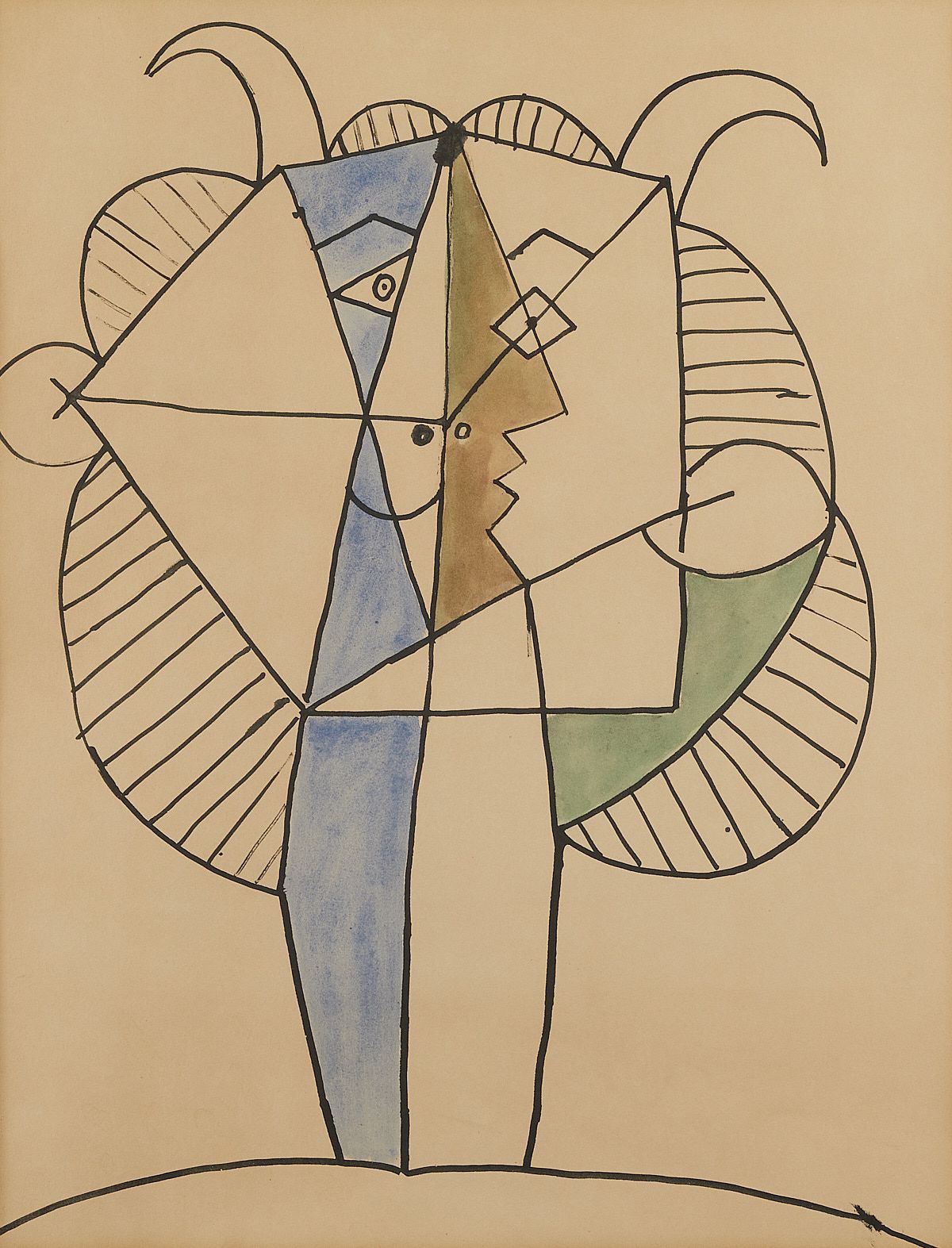 le_pho_banner 2 After Picasso "Flores de Antibes" Lithograph