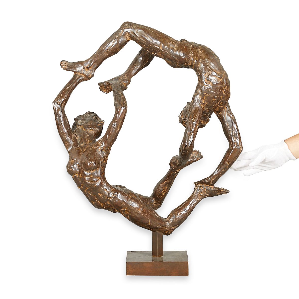 le_pho_banner 2 Paul Granlund "Orbit II" Bronze Sculpture 1984