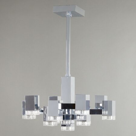 Gaetano Sciolari MCM Cubic Chandelier
