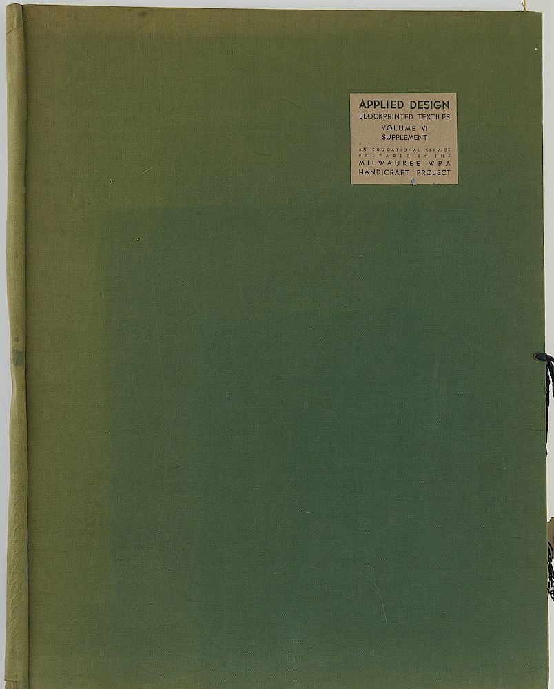le_pho_banner 2 WPA Milwaukee Handicraft Project Blockprinted Textiles Folio Vol 4