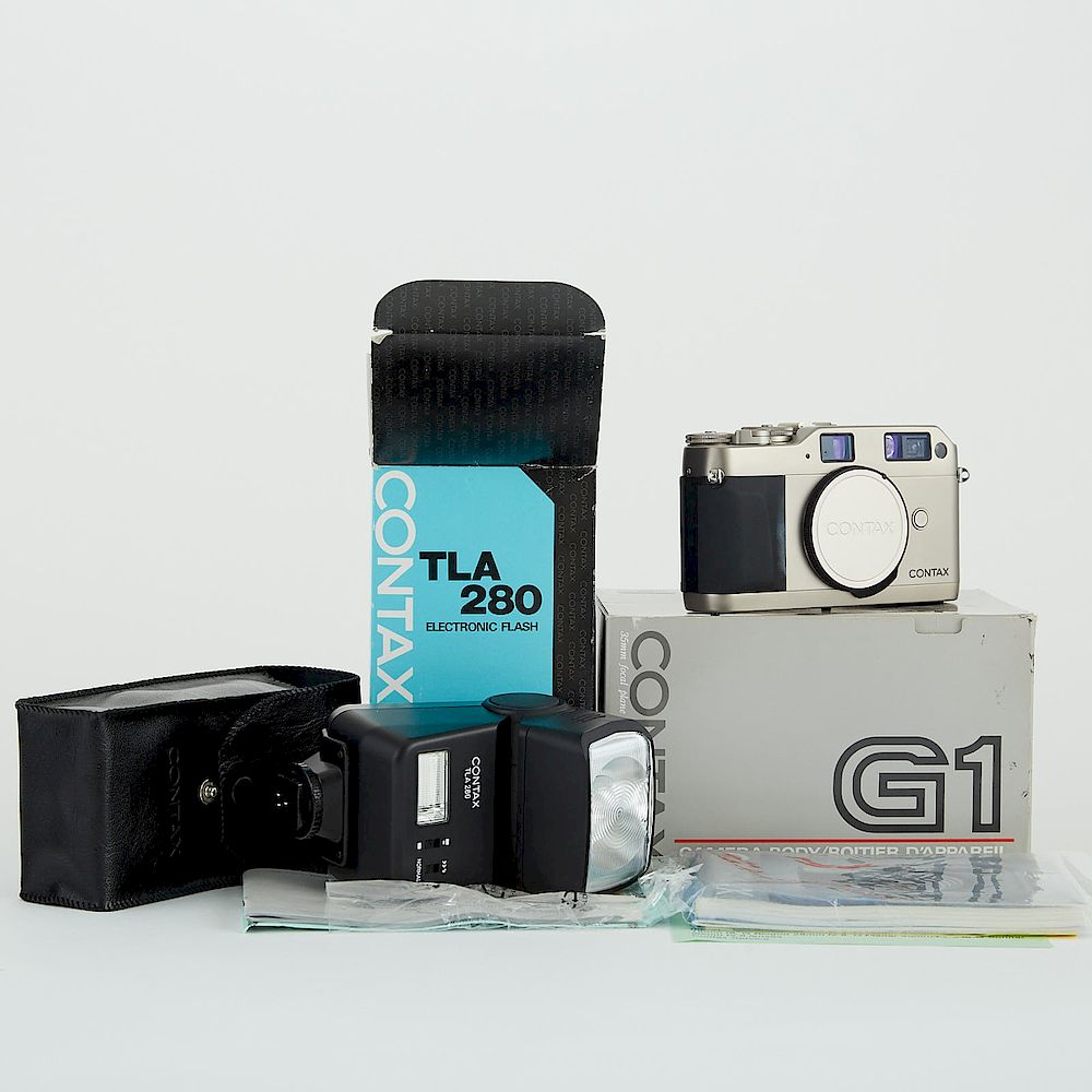 le_pho_banner 2 Green Label Contax G1 Camera Body Serial No. 044753