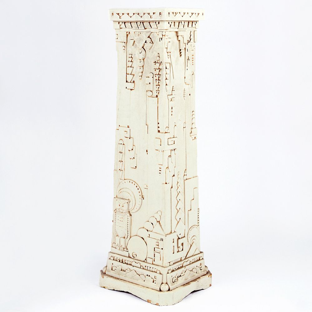 le_pho_banner 2 Fernand Moreau Northwestern Norweta Terracota Pedestal