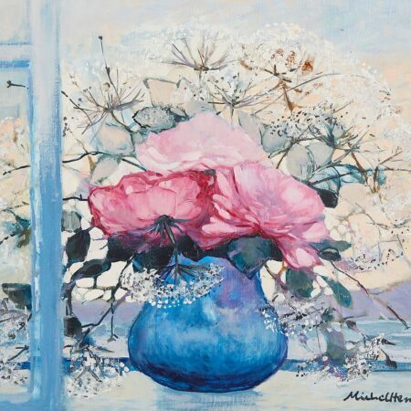 Michel Henry Still Life Oil on Canvas