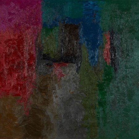 George Morrison "Nocturne" Oil & Acrylic on Canvas