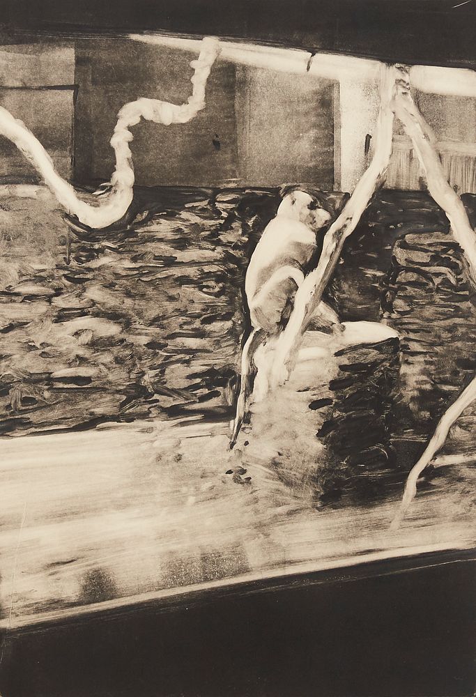 le_pho_banner 2 Michael Mazur "Monkey Central Park" Monotype