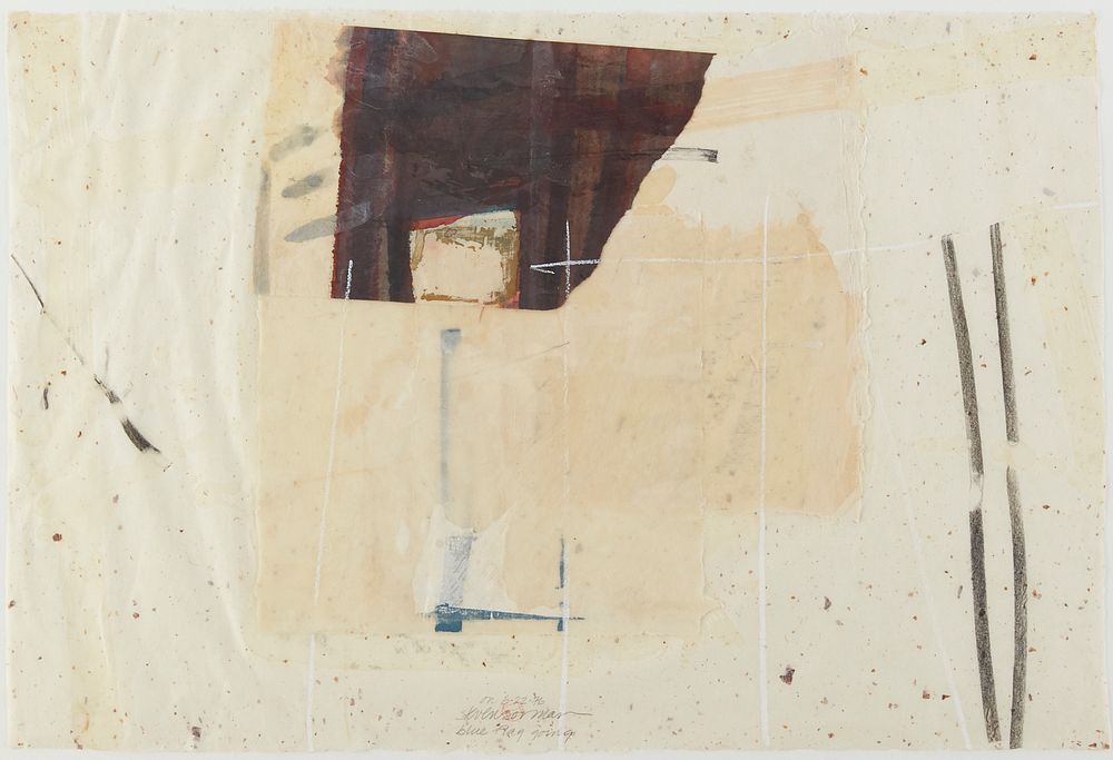 le_pho_banner 2 Steve Sorman "Blue Flag Going" Mixed Media