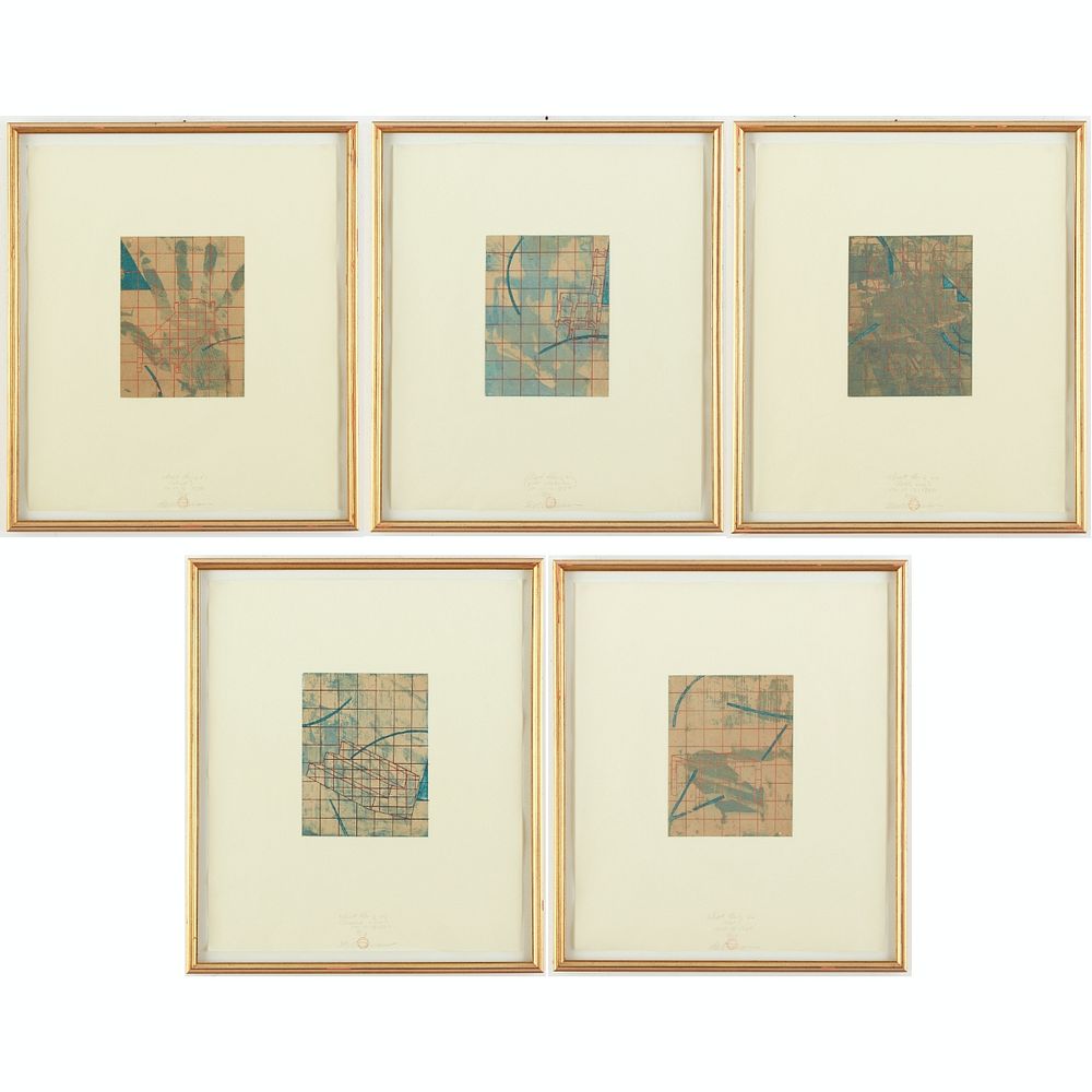 le_pho_banner 2 Steve Sorman Suite of 5 "What This Is" Intaglio Prints