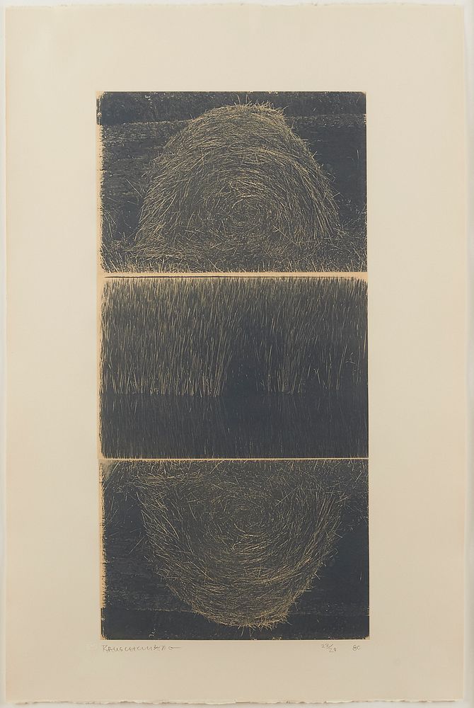 le_pho_banner 2 Robert Rauschenberg "The Razorback Bunch II" Intaglio Print on Kitakata Paper