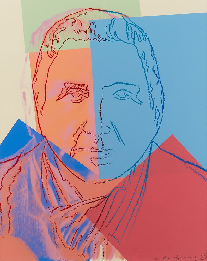 le_pho_banner 2 Andy Warhol "Gertrude Stein" Screenprint