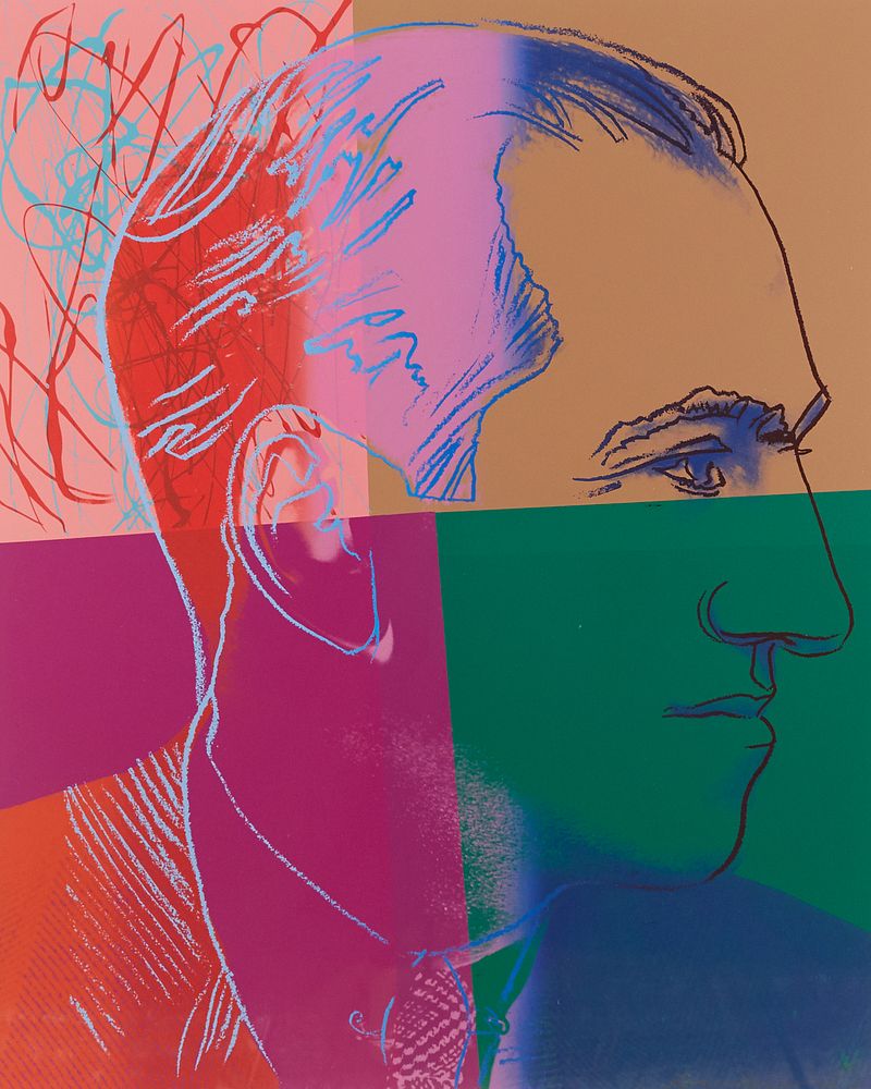 le_pho_banner 2 Andy Warhol "George Gershwin" Screenprint