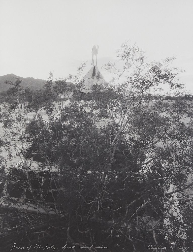 le_pho_banner 2 Mark Klett "Grave of Hi-Jolly" Photograph