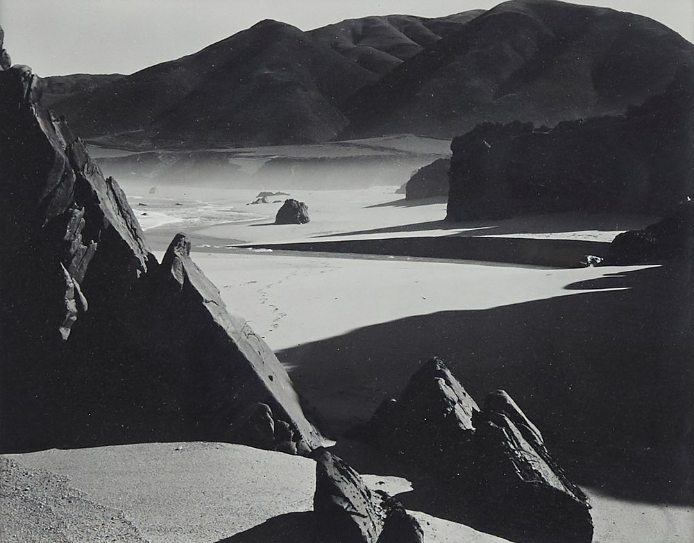 le_pho_banner 2 Brett Weston Garrapata Beach California Photograph