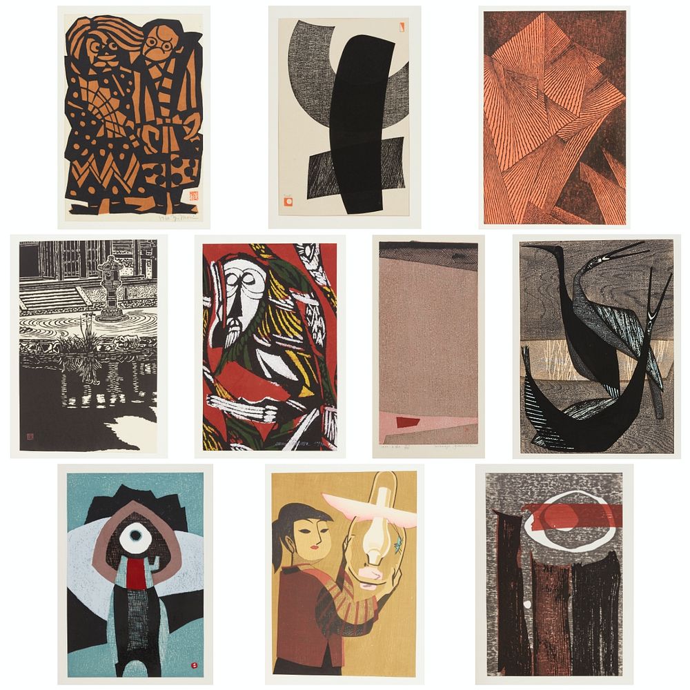 le_pho_banner 2 James Michener "The Modern Japanese Print" 1962