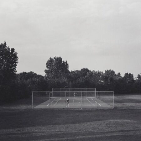 Frank Gohlke "Tennis Court St. Paul" Photograph