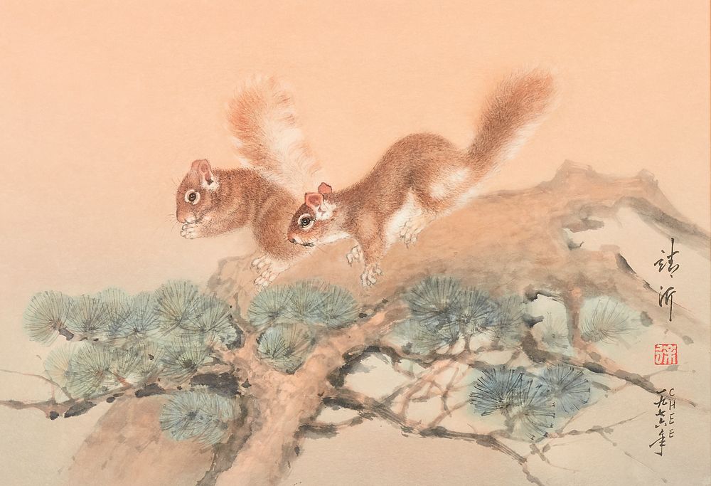 le_pho_banner 2 Cheng Khee Chee "Squirrels" Watercolor