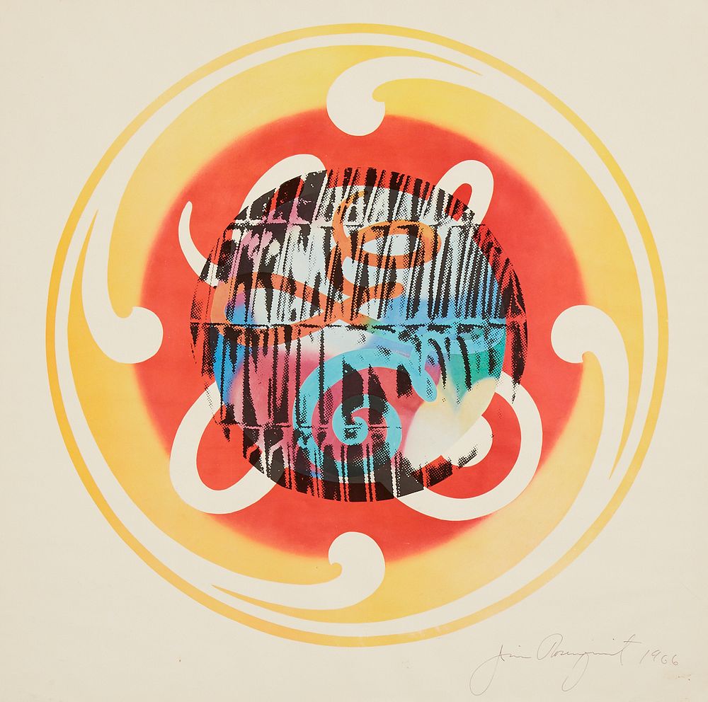 le_pho_banner 2 James Rosenquist "Circles of Confusion and Lite Bulb" Lithograph 1966