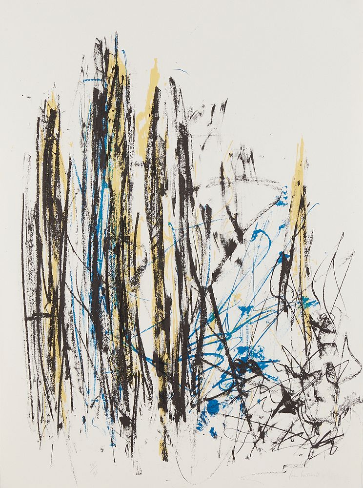 le_pho_banner 2 Joan Mitchell "Trees II" Color Lithograph