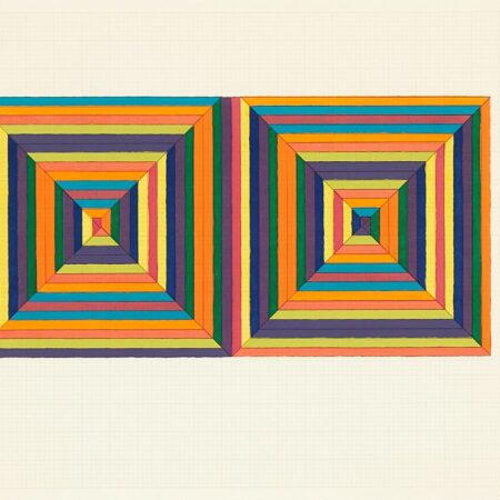 Frank Stella "Fortin de las Flores" Screenprint