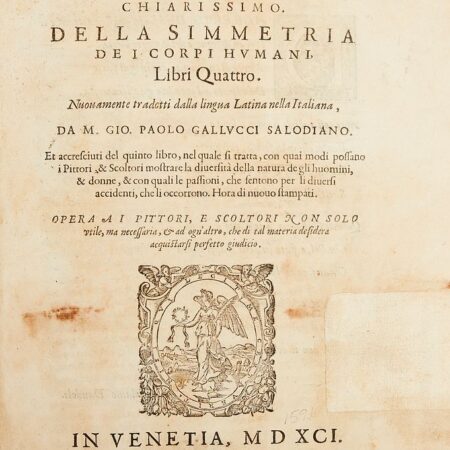 Albrecht Durer "Della Simmetria De I Corpi Humani" 1591