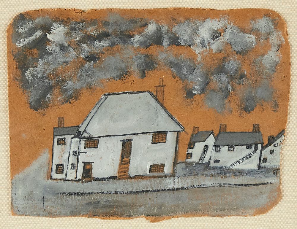 le_pho_banner 2 Alfred Wallis "The White House" Painting on Board
