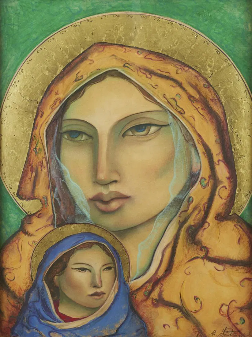 le_pho_banner 2 Miguel Martinez "Madre de Dios" Oil Pastel