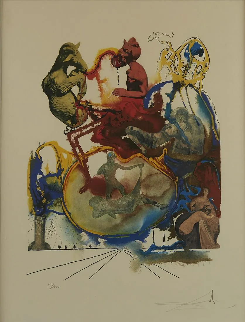 le_pho_banner 2 Salvador Dali "Four Dreams of Paradise" Set of 4 Lithographs