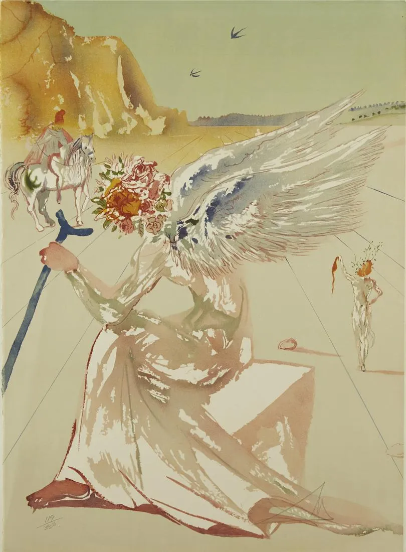 le_pho_banner 2 Salvador Dali "Homage to Homer" Suite Lithographs