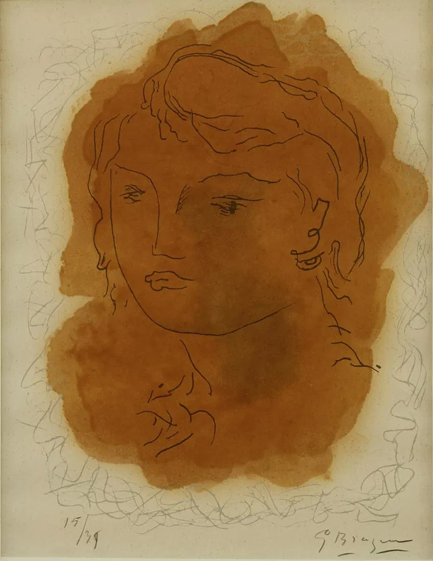le_pho_banner 2 Georges Braque "Tete de Jeune Fille"