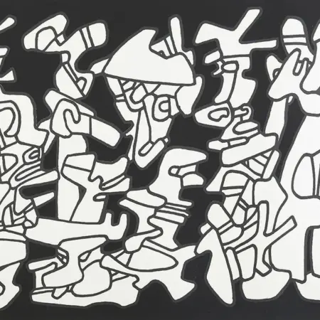 Jean Dubuffet "Evocations" Screenprint