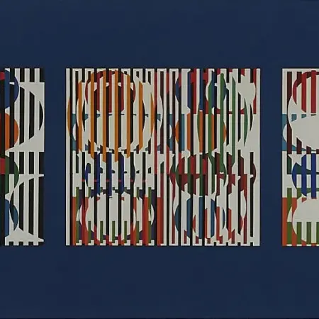 Yaacov Agam "5 Movement" Silkscreen