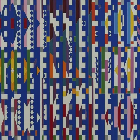 Yaacov Agam "Crazy Spot" Silkscreen