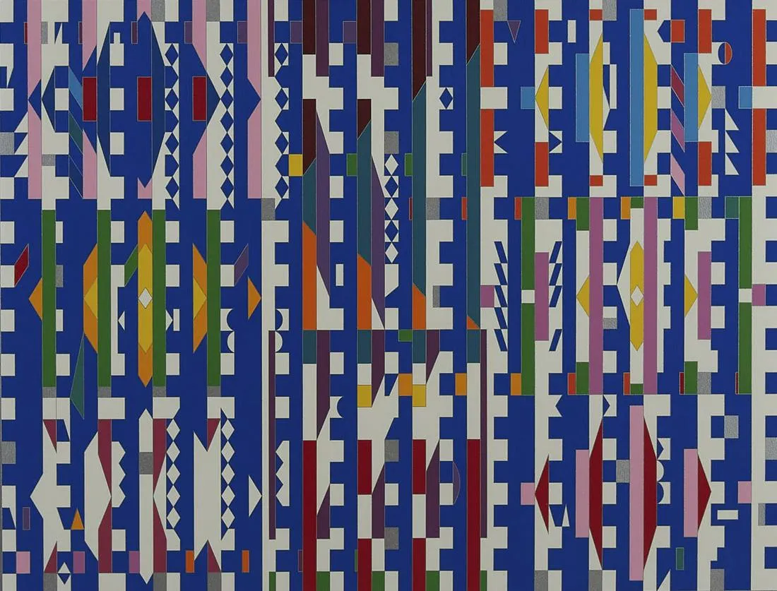 le_pho_banner 2 Yaacov Agam "Crazy Spot" Silkscreen