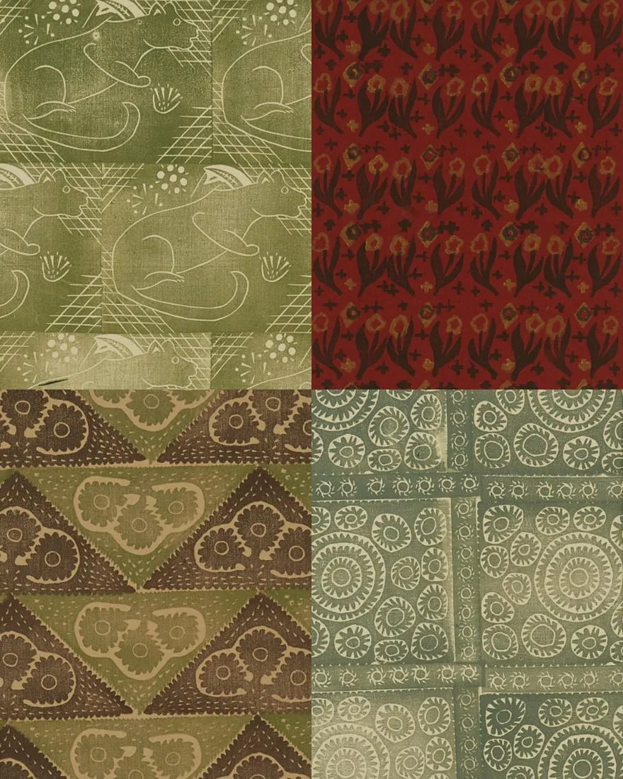 le_pho_banner 2 WPA Milwaukee Handicraft Project Blockprinted Textiles Folio Vol 2